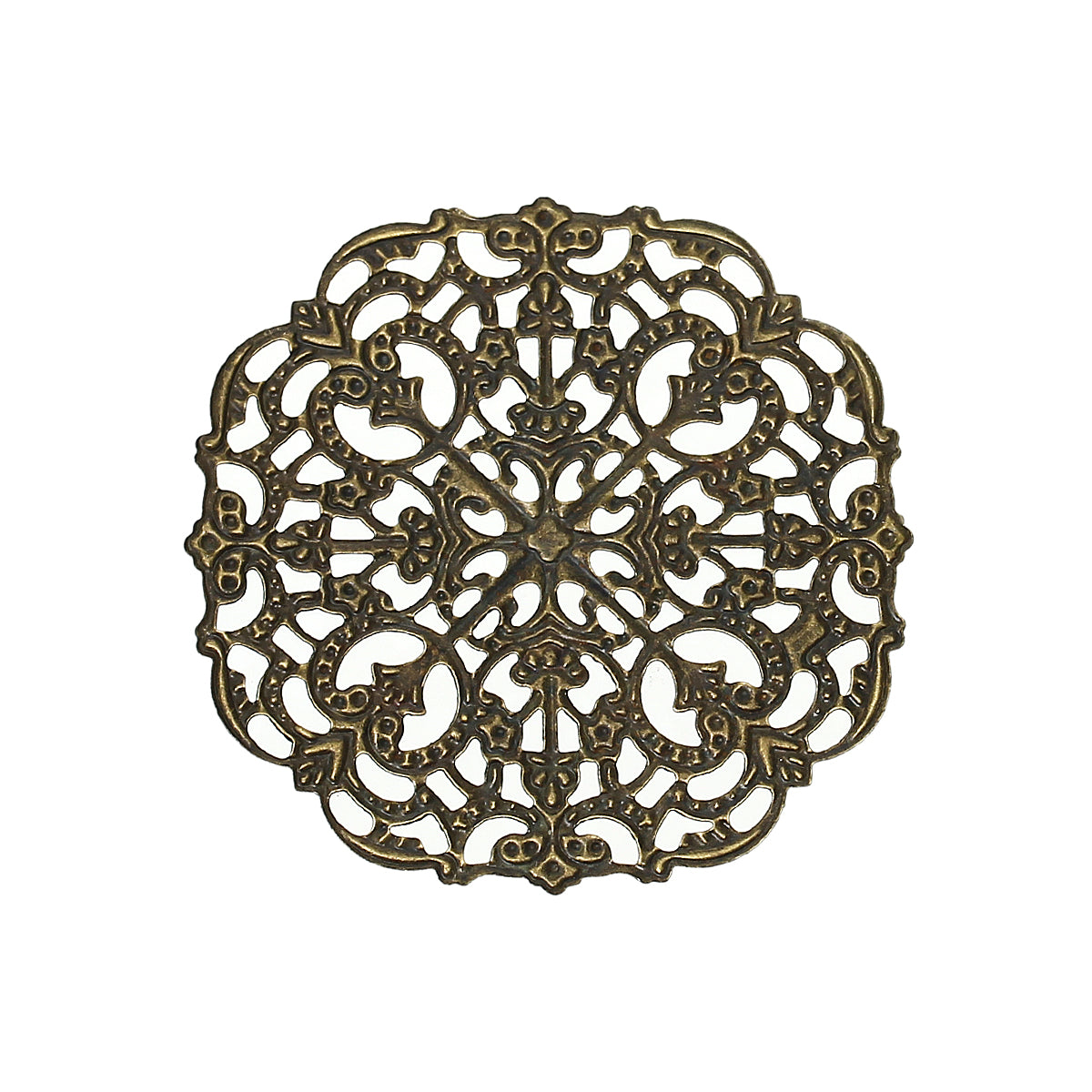 Filigranes Metall Ornament 20 – Mond & Rabe