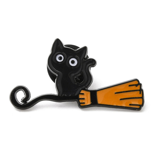 Pin Witch Cat