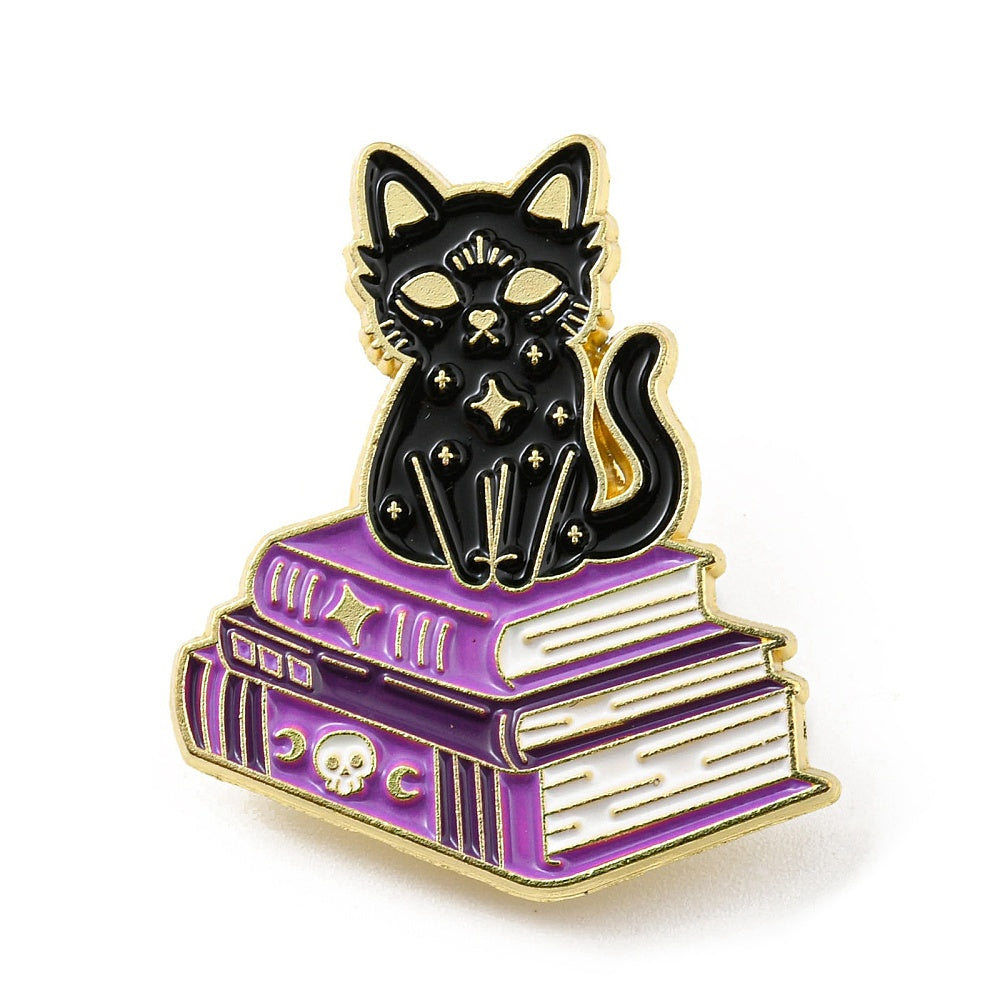 Pin Katze & Bücher