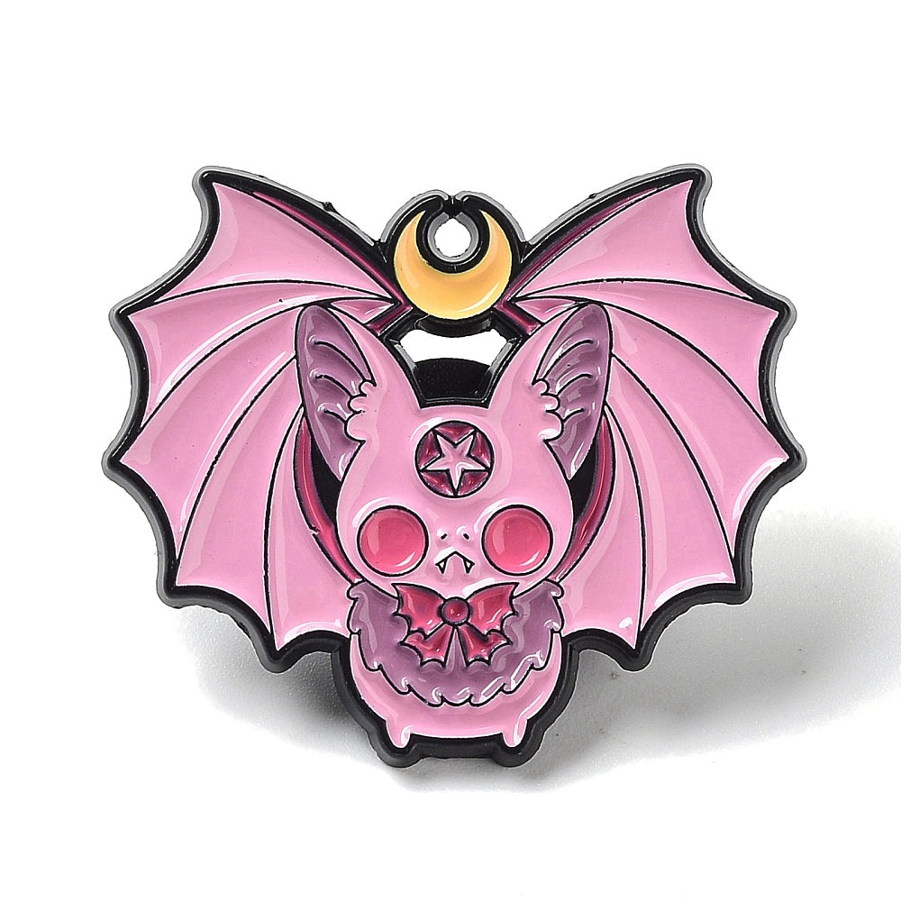 Pin Fledermaus Pink