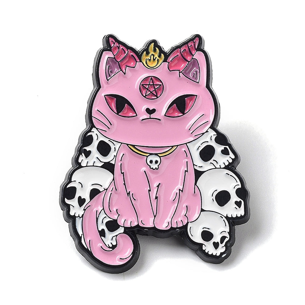 Pin Satanische Katze