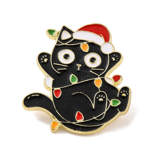 Pin Weihnachtskatze